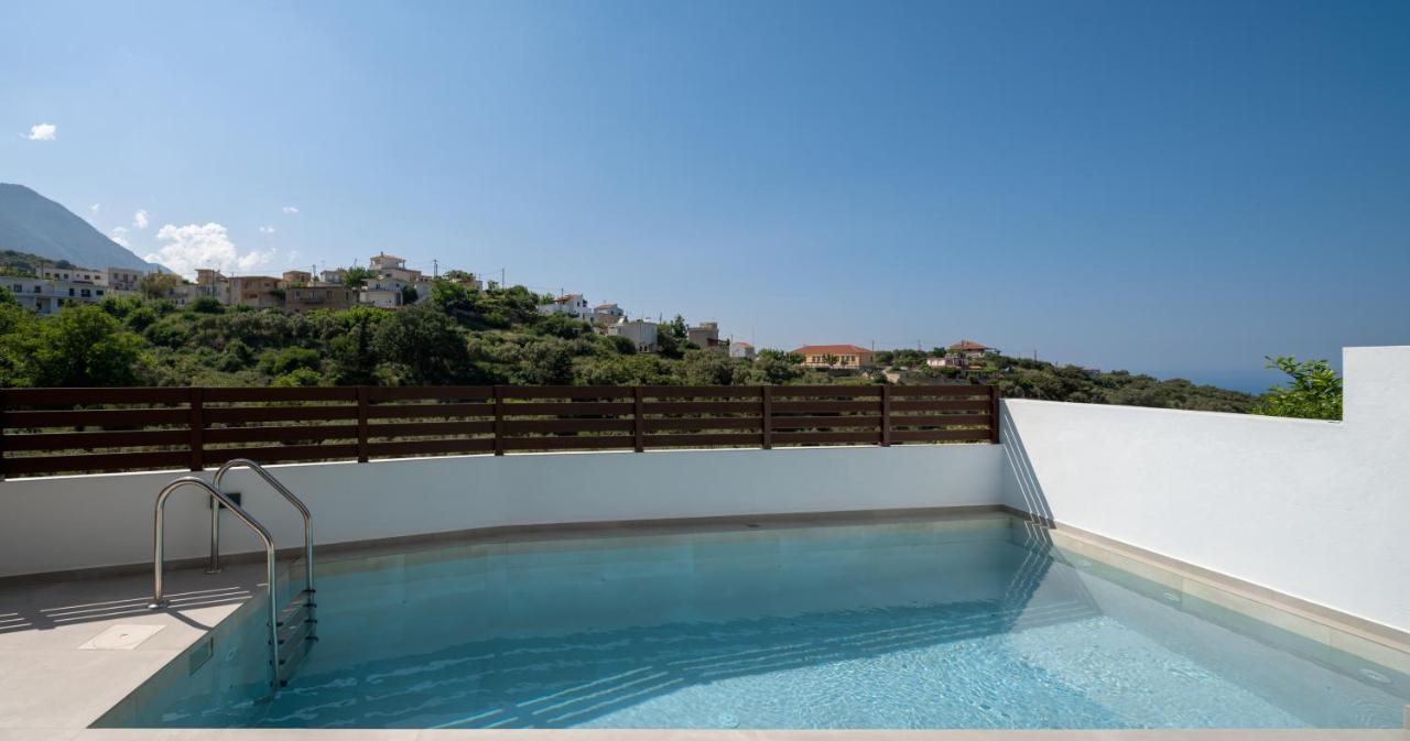 O-Cyanea Villa With Heated Pool Kournás Exterior foto